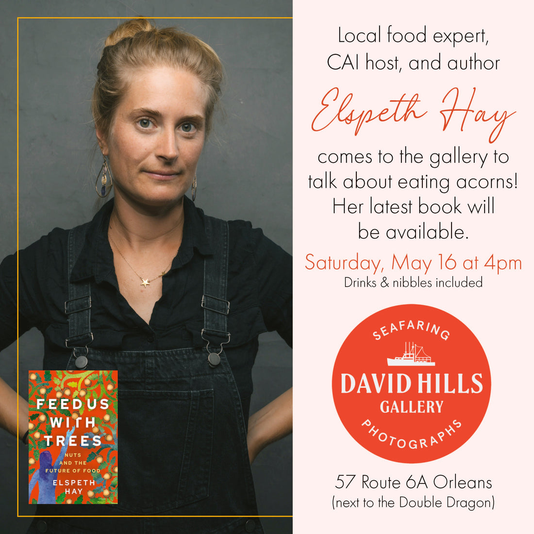 Local food expert, CAI host and author Elspeth Hay